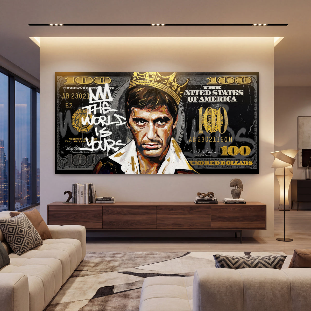 Tony Montana 100 Dollars