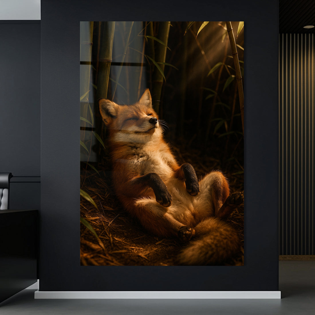 Entspannter Fuchs