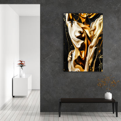 Schwarz und Gold Liebespaar Nr2