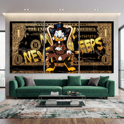 MONEY NEVER SLEEPS
