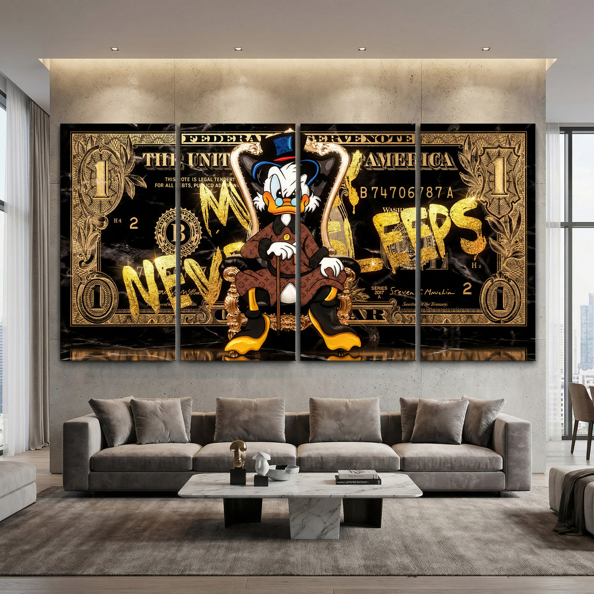 MONEY NEVER SLEEPS