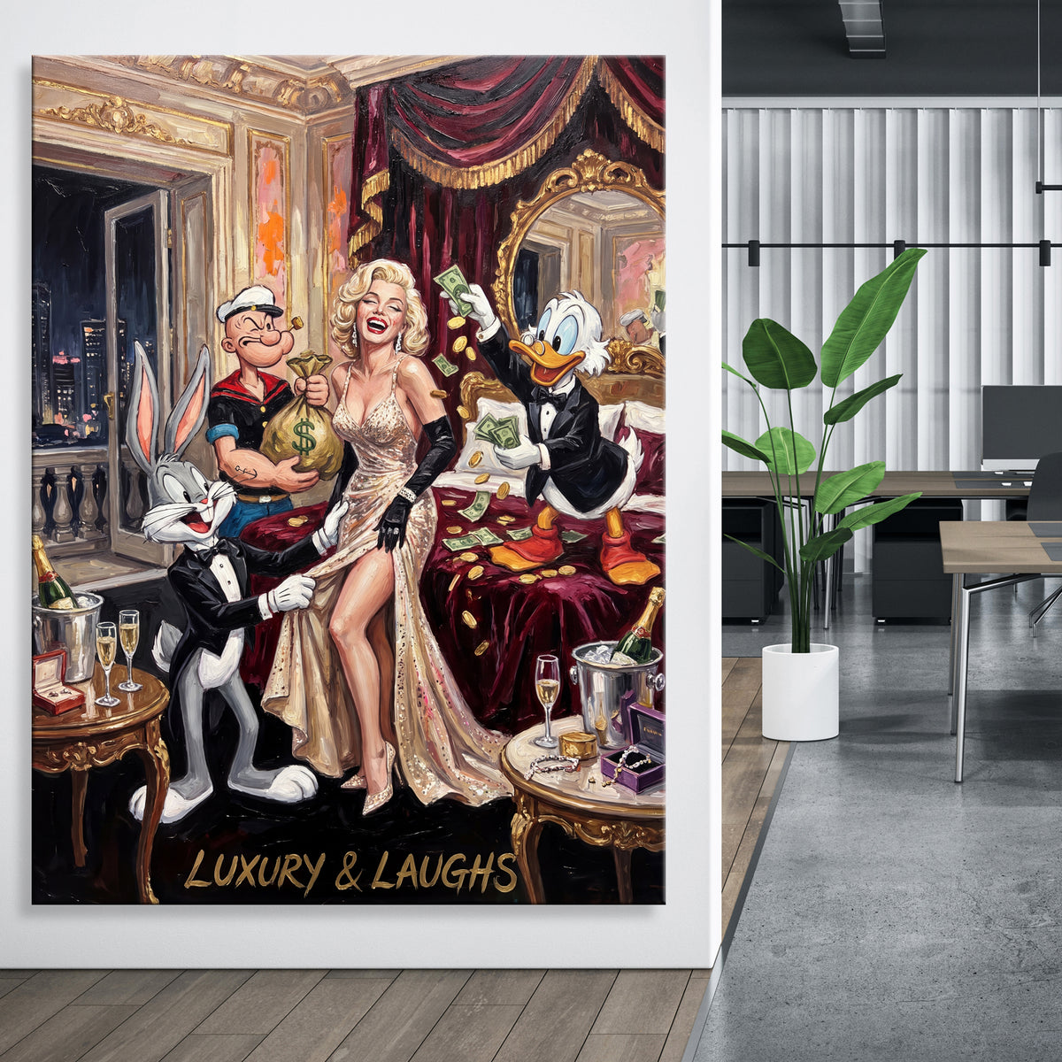 LUXURY &amp; LAUGHS