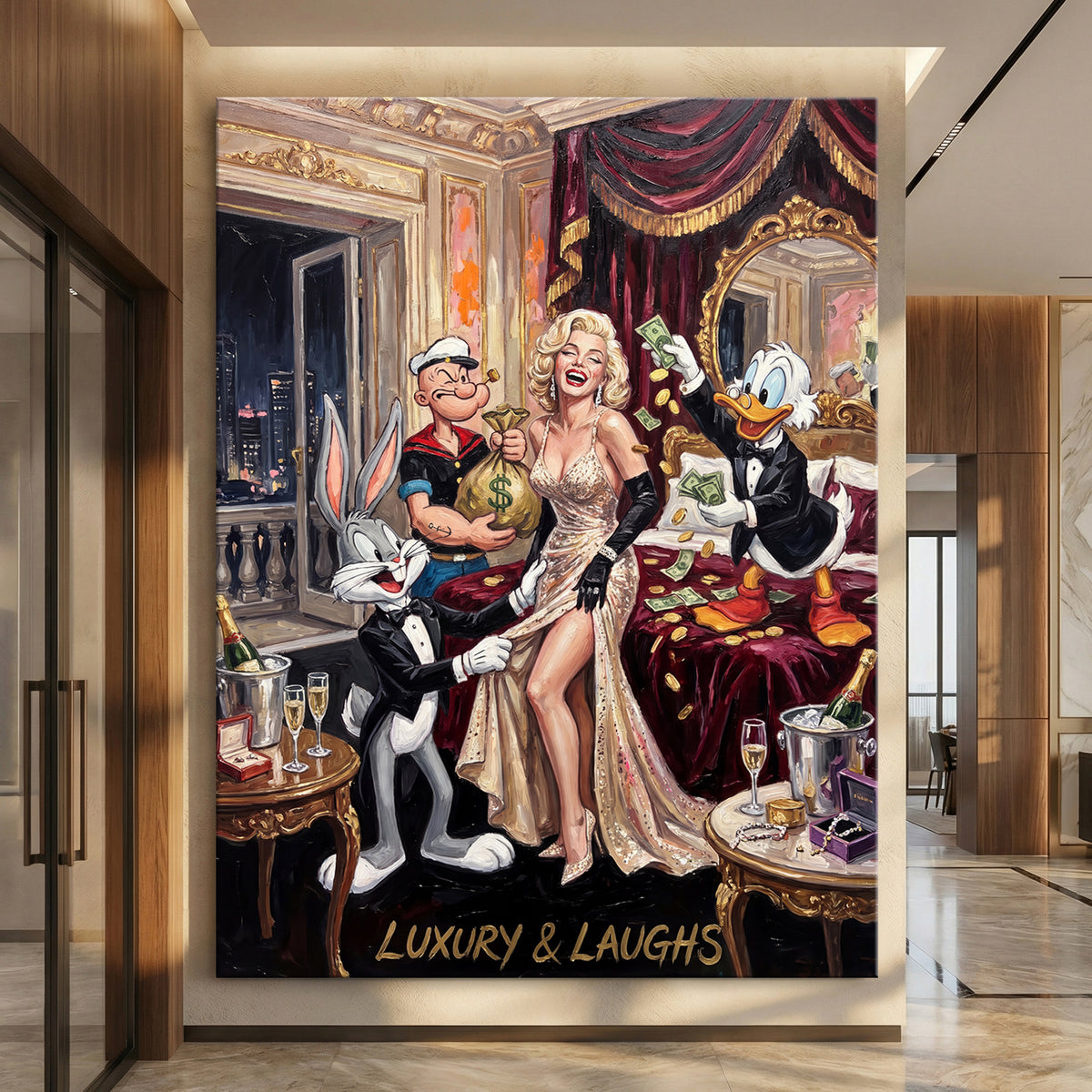 LUXURY &amp; LAUGHS