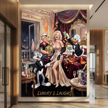 LUXURY &amp; LAUGHS